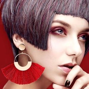 Amazing Fan earrings in various colors New